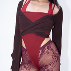 Wrap-Front Cropped Shrug ✦ Soda Pop Collection