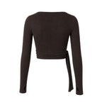 Wrap-Front Cropped Shrug ✦ Soda Pop Collection