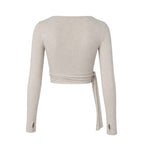 Wrap-Front Cropped Shrug ✦ Soda Pop Collection