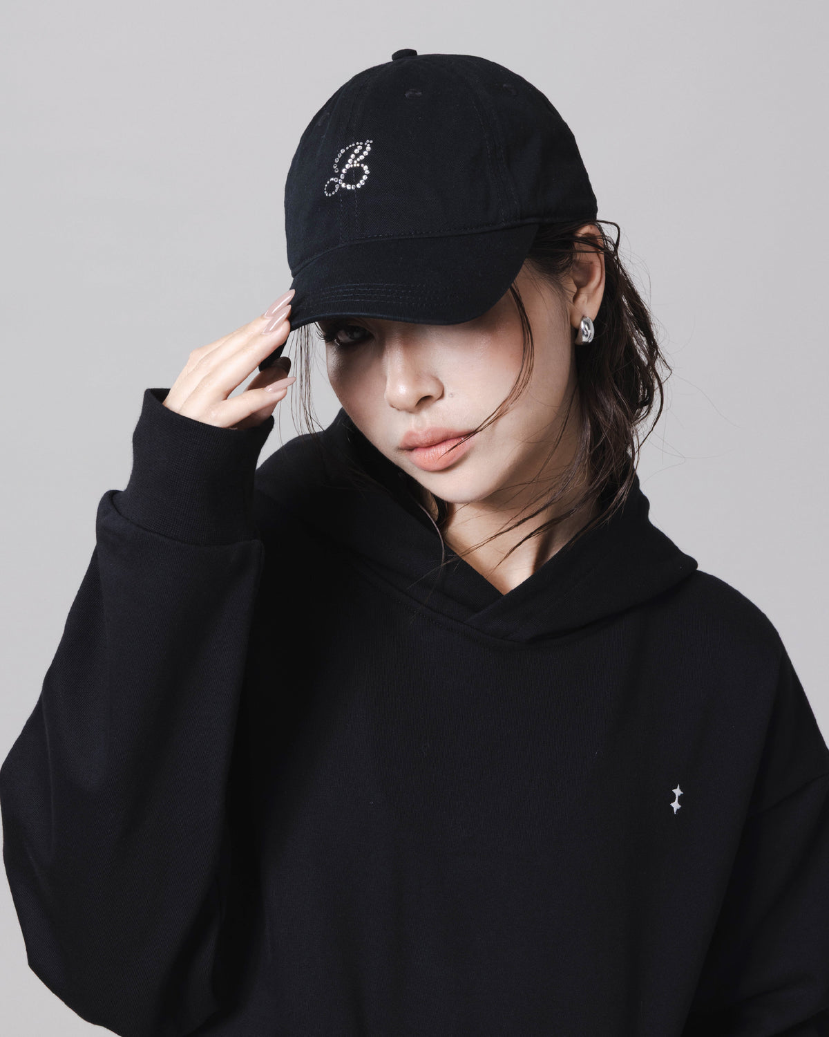 閃鑽 KISSES 連帽衛衣 ✦ Midnight Collection